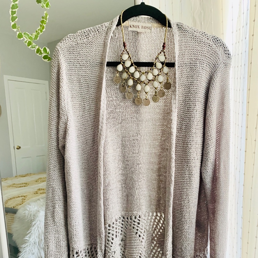 Boho Fringe Botique Sweater